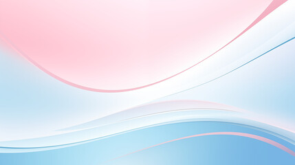 Fototapeta premium Colorful Background with Waves of Pink and Blue Hues, Creating a Vibrant and Dynamic Composition with Ample Empty Space, Evoking a Playful and Energetic Aesthetic