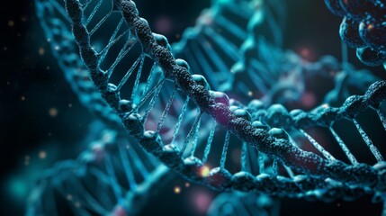A gene editing tool treating genetic diseases  AI generated illustration - obrazy, fototapety, plakaty