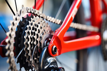 Precision Engineering, Close-up of Bicycle Disc Brakes in Detail