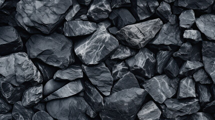 Black and grey  rock texture