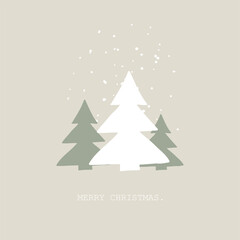 Postcard on the theme of Christmas