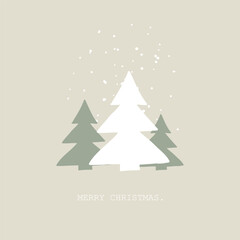 Obraz premium Postcard on the theme of Christmas
