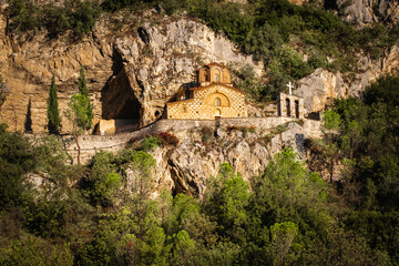 St. Michael's Church is a medieval Byzantine church located on the top of the hill of Berat in...
