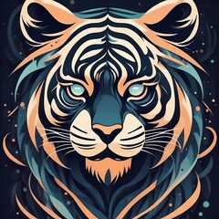 Vector tiger