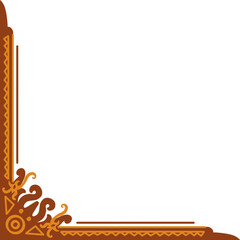 Fototapeta premium Dayak Ornament