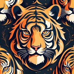 Vector tiger