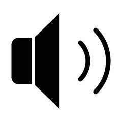 Sound, auditory, sonic, aural, acoustic. icon and easy to edit. - obrazy, fototapety, plakaty