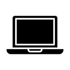 Notebook computer, portable computer, laptop computer, mobile PC, compact laptop. icon and easy to edit.