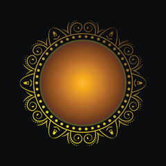 royal frame royalty free vector image