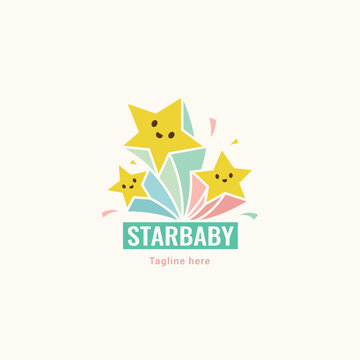 three star logo baby shop