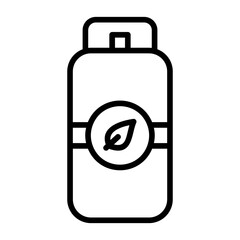 Biological energy, renewable energy, green energy, eco friendly energy, sustainable energy icon and easy to edit.