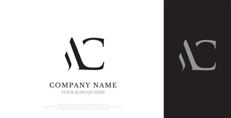 Initial AC Logo Design Vector 