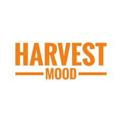 ''Harvest Mood'' Lettering Design