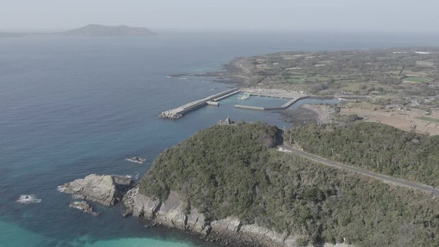 Beach in Nagasaki, Japan | DJI Mavic Arir 2S D-log | 長崎県 福江島