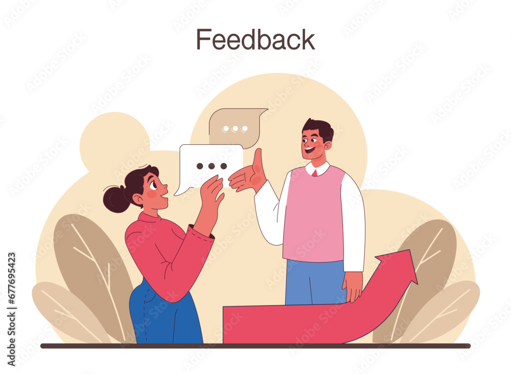 Poster delegation. task assignment and control. leader or manager transferring a task to a responsible empl