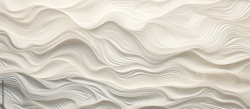 Poster the vintage illustration showcases an abstract pattern with intricate textures creating a captivatin