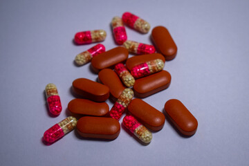 pills and capsules