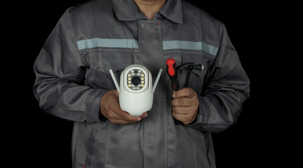 person holding a pump