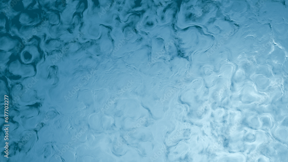 Poster light blue ghost color ingrained shapes surface backdrop - abstract 3d rendering