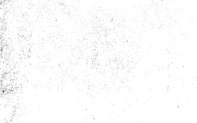 Black grainy texture isolated on white background. Distress overlay textured. Grunge design elements. Vector illustration