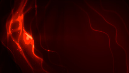 pretty dark red twinkling soft shapes backdrop - abstract 3D illustration