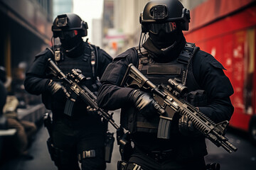 special forces in the city