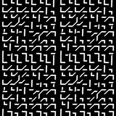 White background with black pattern. Seamless texture for fashion, textile design,  on wall paper, wrapping paper, fabrics and home decor. Repeat pattern.