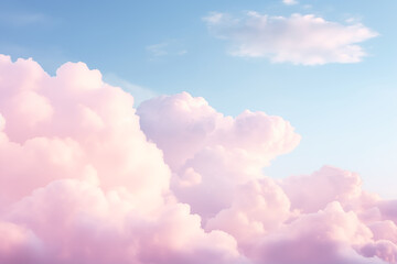 pink clouds in the sky