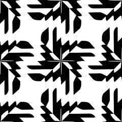 White background with black pattern. Seamless texture for fashion, textile design,  on wall paper, wrapping paper, fabrics and home decor. Repeat pattern.
