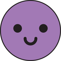 Fototapeta premium smile icon 