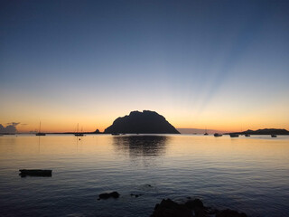 Tavolara sunrise, Sardegna