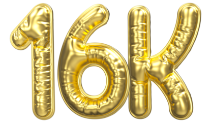 Font With Number 3D Rendering