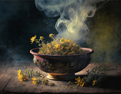 Johanniskraut räuchern