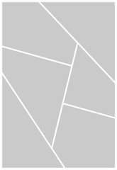 Pictures or photos frame collage and digital photo wall template