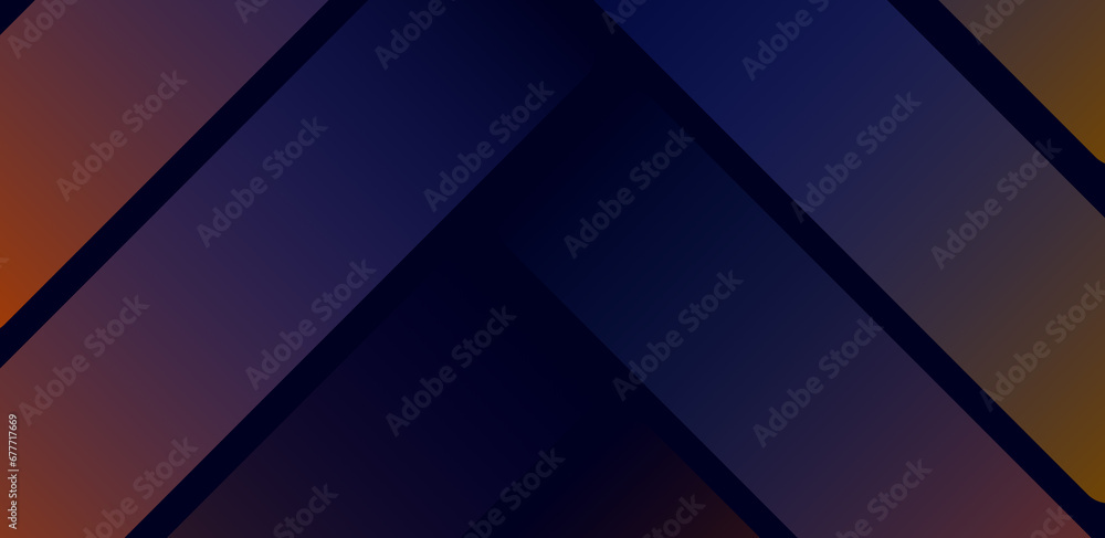 Poster abstract background with line textures colored orange and blue with glow and gradient effect texture