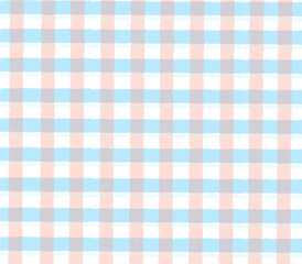 seamless pattern with checkered tablecloth