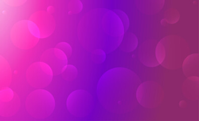 Abstract background with bokeh, pink background