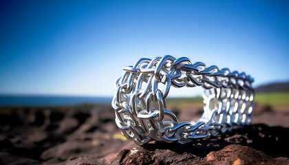 Metallic Links: Industrial Chains on Volcanic Island Soil