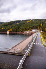 Herbstliche Wanderung rund um die Ohratalsperre bei Luisenthal  - Th&uuml;ringer Wald - Th&uuml;ringen - Deutschland