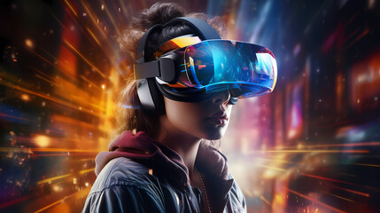 Abstract and futuristic, artificial intelligence poster web page PPT background, digital technology background