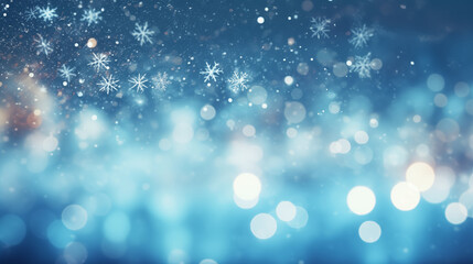 winter abstract background for product presentation