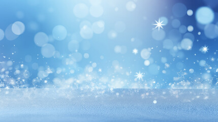 Fototapeta premium winter abstract background for product presentation