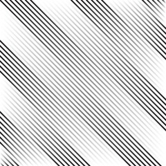 abstract black white gradient blend line pattern art. - obrazy, fototapety, plakaty
