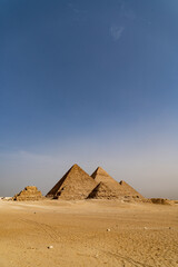 Fototapeta na wymiar Pyramids of Giza
