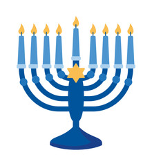 hanukkah menorah lights
