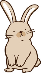 Cute Cartoon Rabbit Character