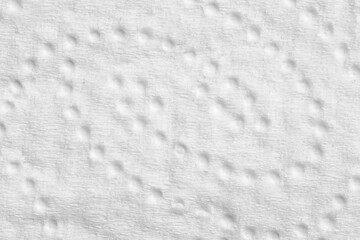Pattern on paper towel