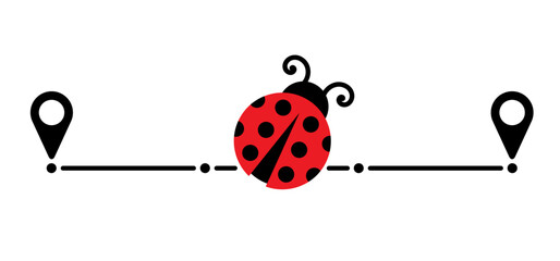 Silent march against senseless violence. Walking route. Ladybug in Holland style, the sidewalk tile with the ladybug is a symbol against "senseless violence". Family, in memory of the victims. © MarkRademaker