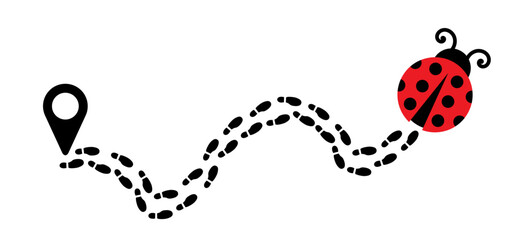 Silent march against senseless violence. Walking route. Ladybug in Holland style, the sidewalk tile with the ladybug is a symbol against "senseless violence". Family, in memory of the victims. © MarkRademaker