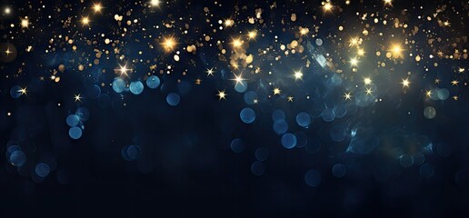  a dark blue background with a lot of gold and white stars in the middle of the image and a blue background with a lot of gold and white stars in the middle.